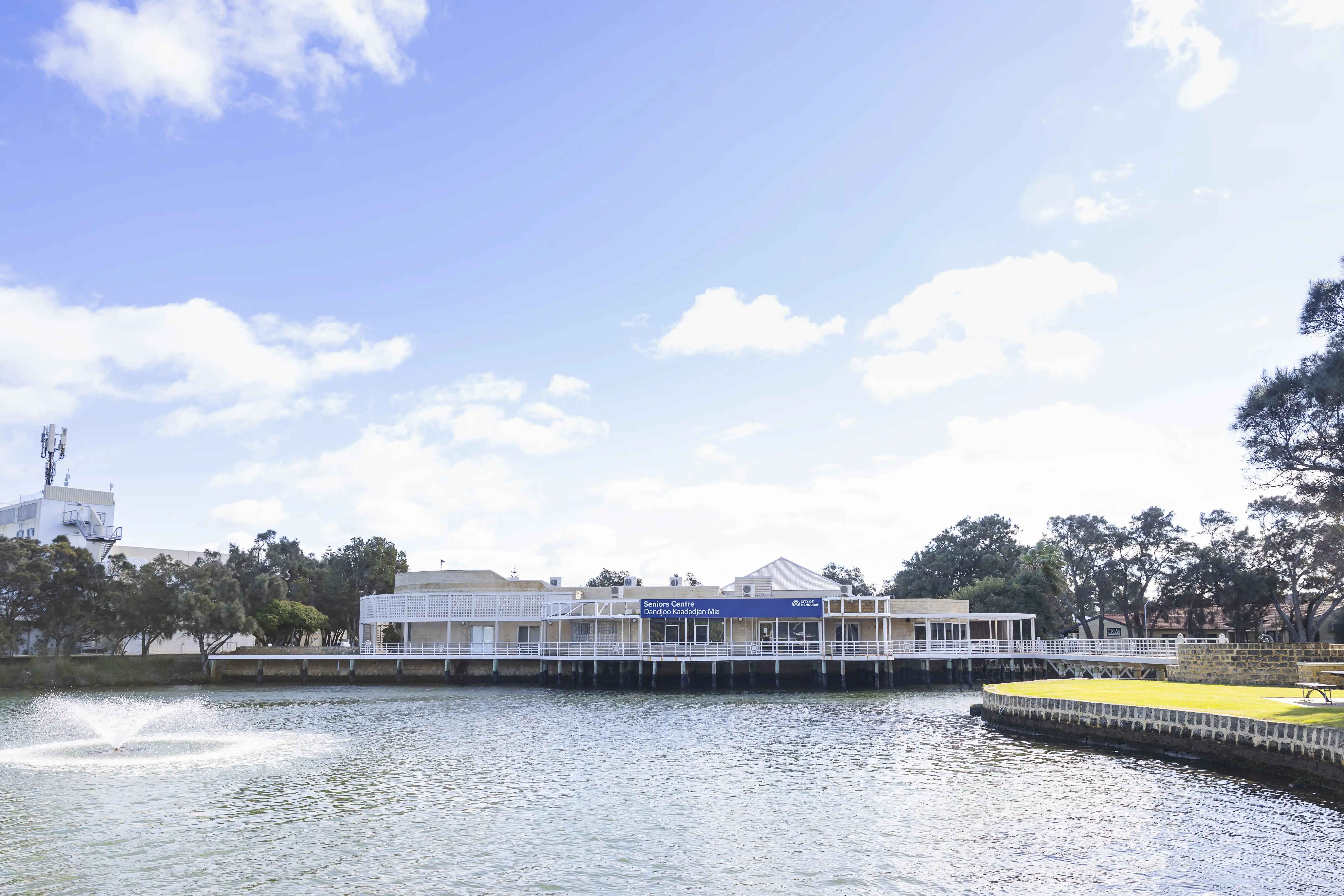 Seniors Centre lakeside.